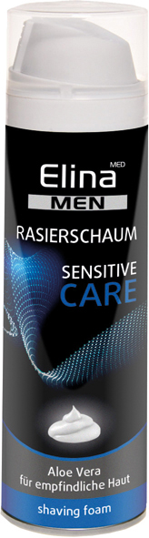 Mousse à raser Elina 200ml MEN Sensitive Care