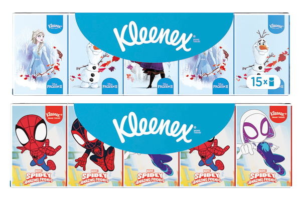 Kleenex tissues Kids Disney Mini 15x7