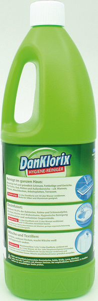 Dan Klorix Hygienereiniger 1,5L Grüne Frische