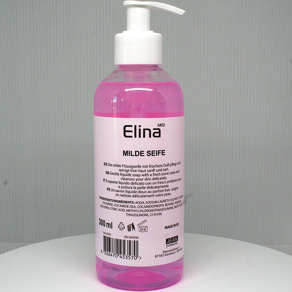 Soap Liquid Elina 300ml Blossom magic w/ Pump