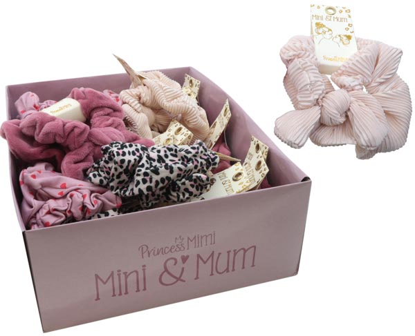 Élastiques à cheveux Scrunchi, lot de 2 « Mini &