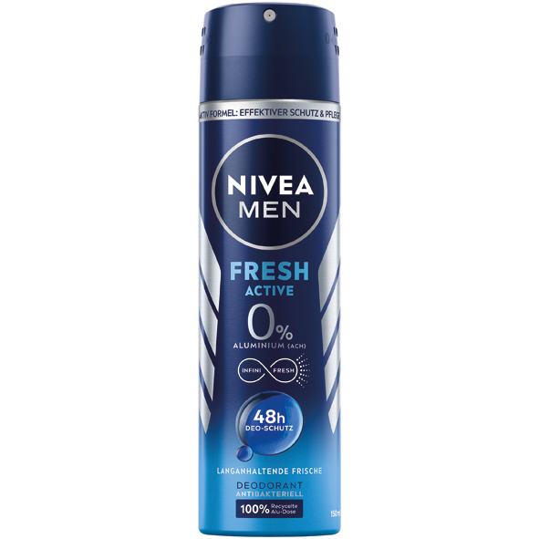 Nivea Déodorant Fresh Men 150ml Active