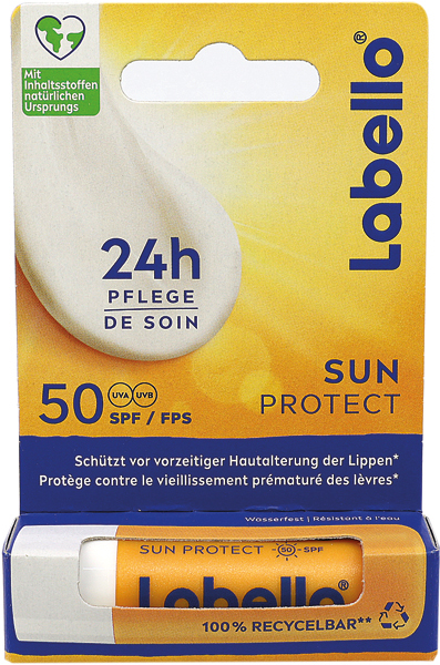 Labello Baume à lèvres solaire SPF 30, 4,8g