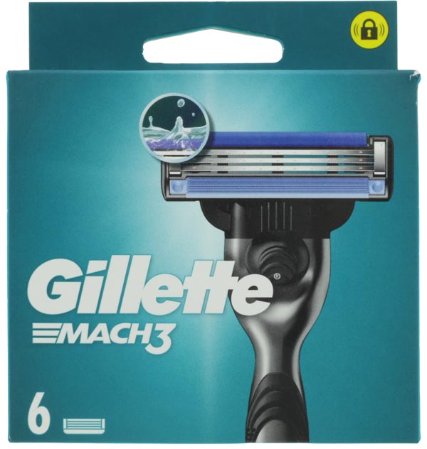 Gillette Mach3 6er Klingen