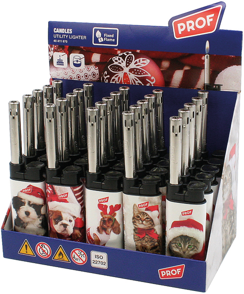 Lighter electric. Rod lighter animals with Xmas