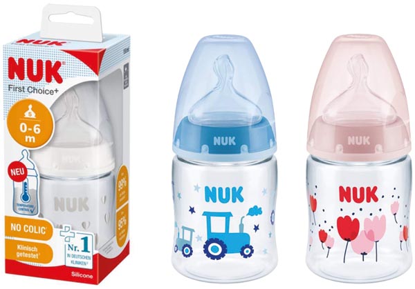 NUK First Choice+ PA Flasche mit Temperature