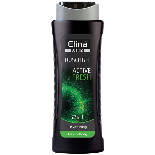 Shower Gel Elina 300ml 2in1 Active Fresh for men