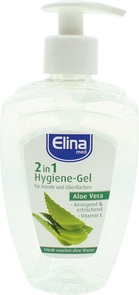 Elina Aloe Vera Gel d'hygiène 300ml 2en1