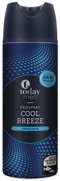 Bodyspray TODAY 200ml For Men Cool Breeze