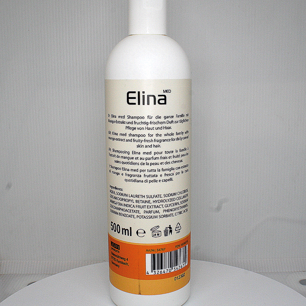 Gel Douche Elina med 500ml Famille Cheveux &