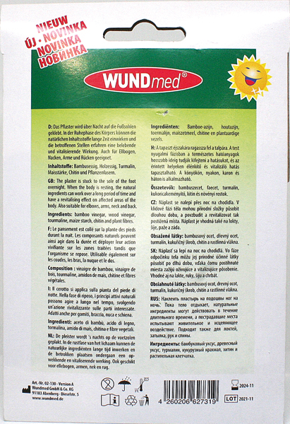 Wundverb. Bambus Vital Pads 2Stück