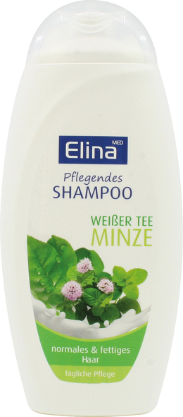 Shampooing Elina 300ml Thé blanc & Menthe