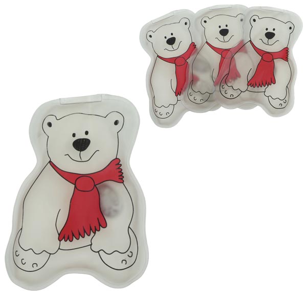 Taschenwärmer Eisbär 3er ohne Display