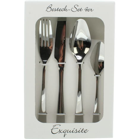 Set de coutellerie Exquise boîte 4 pièces Acier