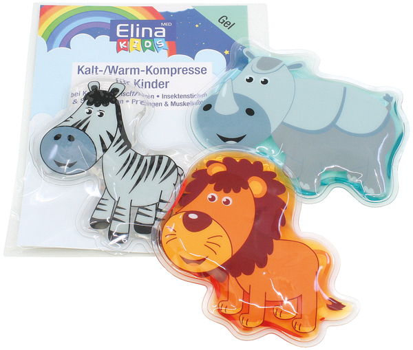 Compress Gel Kids cold/warm 3 assorted