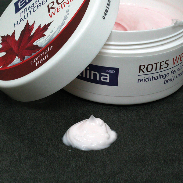 Creme Elina 150ml Rotes Weinlaub Creme in Dose