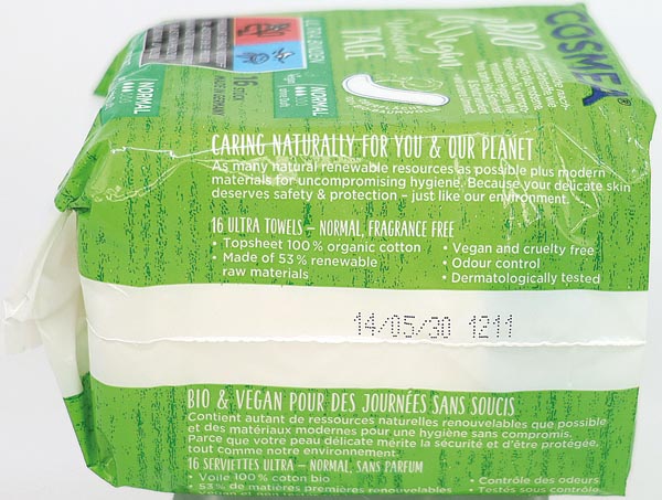Serviette hygiénique Cosmea ultra normal 16
