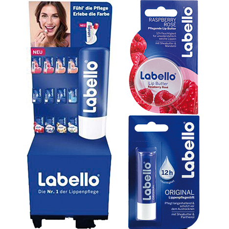 Labello Lippenpflege Disney 84er Promokarton