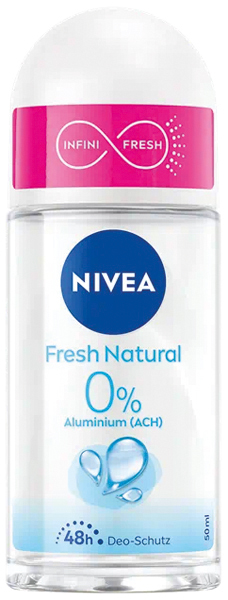 Nivea Déodorant Roll-On 50ml Fresh Natural