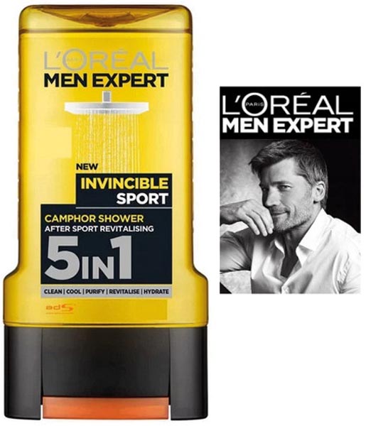 L'OREAL Men Expert Douche 250ml Invincible Sport