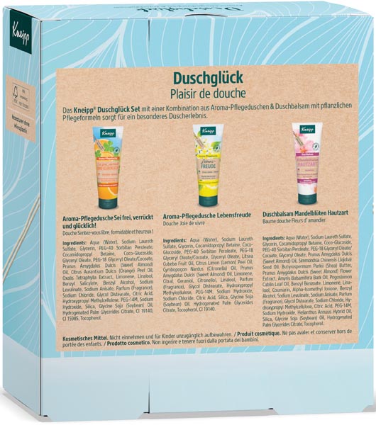 PP Kneipp shower collection 3x75ml