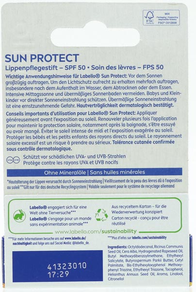 Labello Lip Care Sun SPF 50 4.8g