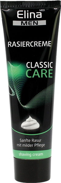 Crème à raser Elina 100ml Classic for men