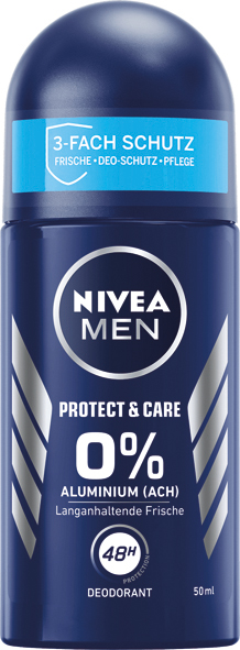 Nivea Deo Roll-On Men 50ml Protect Care