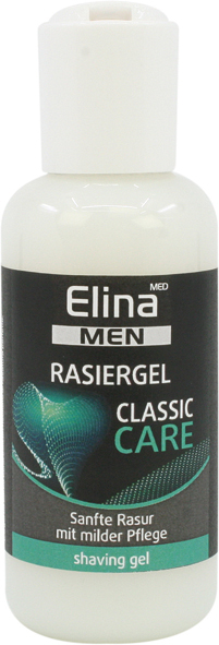 Gel à raser Elina 100ml en flacon (sans aérosol)