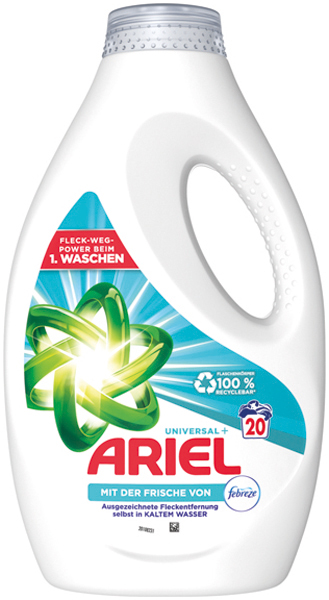 Ariel Liquide Febreze 20 WL 1l