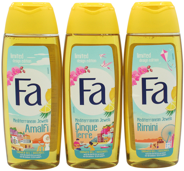 Fa Shower 250ml orchid & citrus limited design