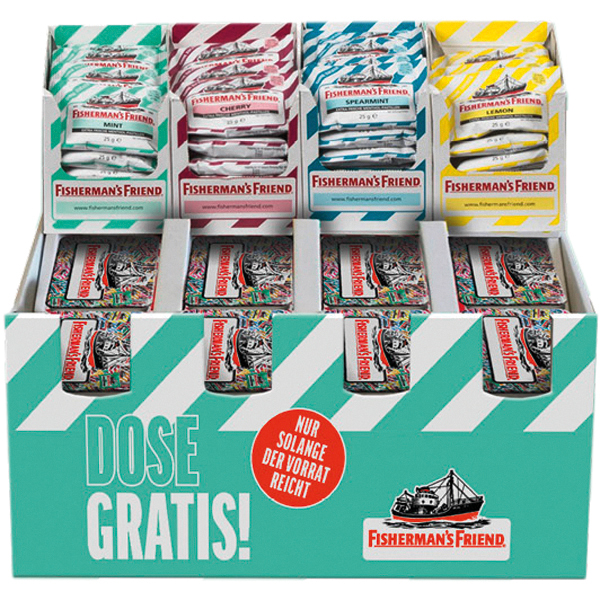 Fisherman´s Friend 96er Mixkarton + Dose Gratis