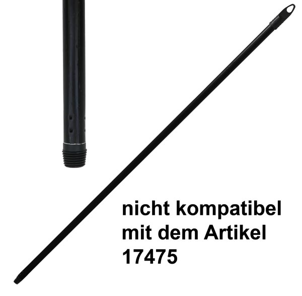 Besenstiel Kunststoff 118cm deutsches Gewinde
