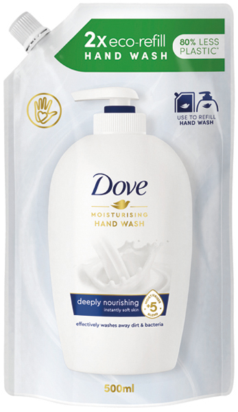 Dove liquid soap 500ml Original refill