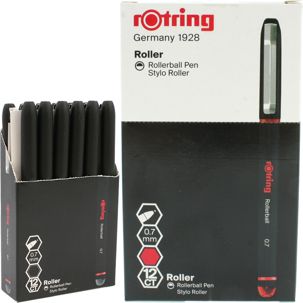 Ballpoint pen Rotring Rollerball 0.7 red