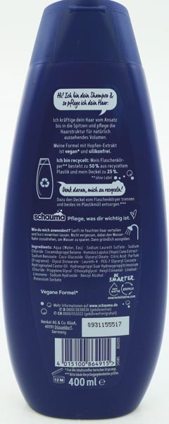 Schauma Shampoo 400ml For Men