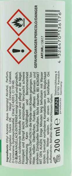 Nail polish remover Elina 200ml acetone-free