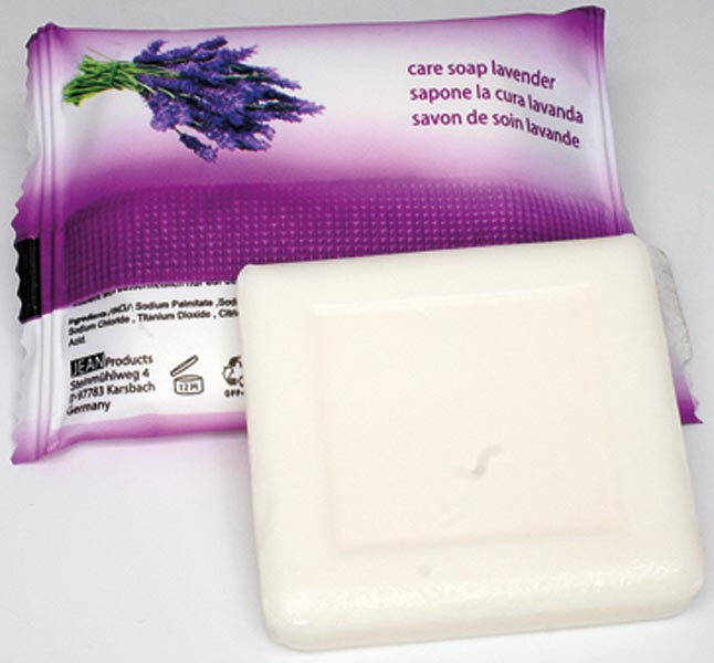 Savon Elina Lavande 25g pièce en feuille