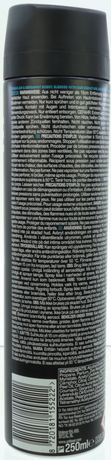 Axe Déo Spray 250ml Alaska