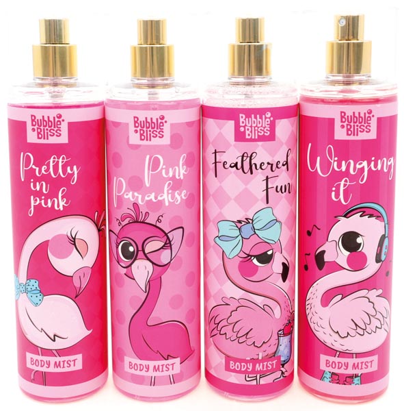 Bubble Bliss 250ml Fantastic Flamingo Bodymist