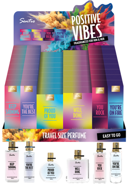 Parfum SENTIO 15ml Positive Vibes 60St. 6cu