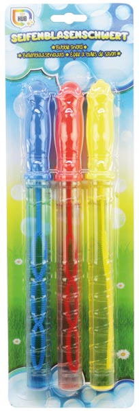 Seifenblasen Schwert 3er Set 3x60ml
