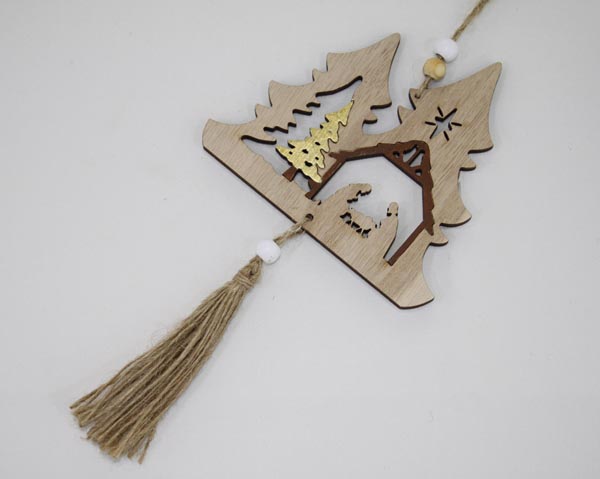 Holzaufhänger 23x12,5cm