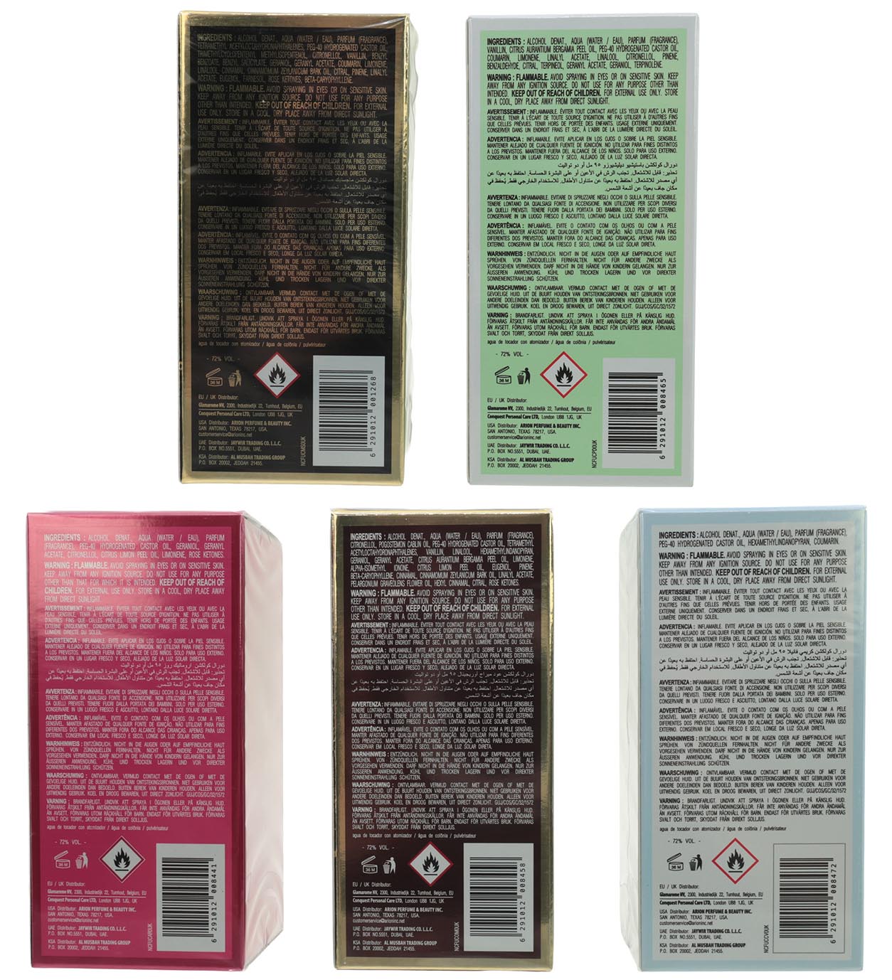 Dorall EDP 95ml 25 im Display inkl. 5 Tester