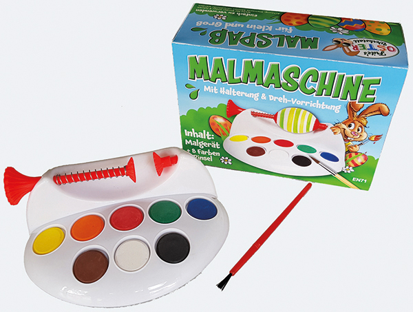 Easter egg painting machine XL in a color box