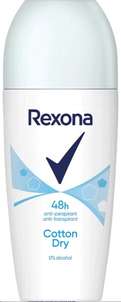 Rexona déodorant roll-on 50ml Cotton Dry femmes