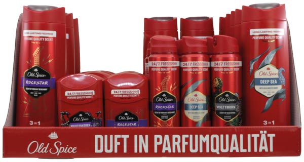 Old Spice 38er Mixkarton 10fach sort.