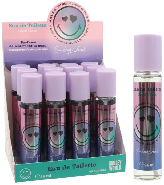 Smiley Parfüm EDT 24ml 12er Display