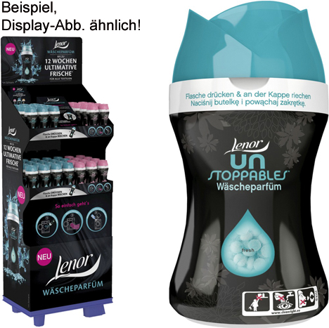 Lenor Unstoppables Wäscheparfüm 155g 80er Display