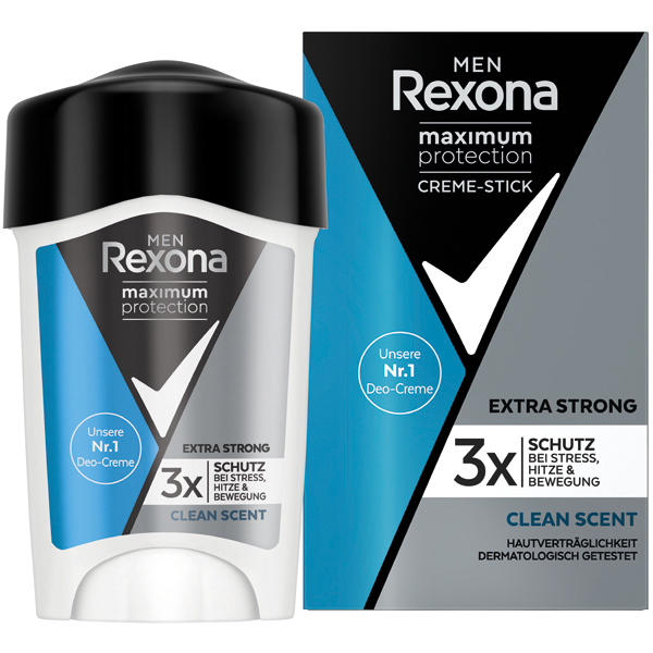 Rexona Deo Stick 45ml Men max. protection Clean